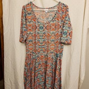 Lularoe Nicole Dress, Size XL (Fits 18-20) BNWOT